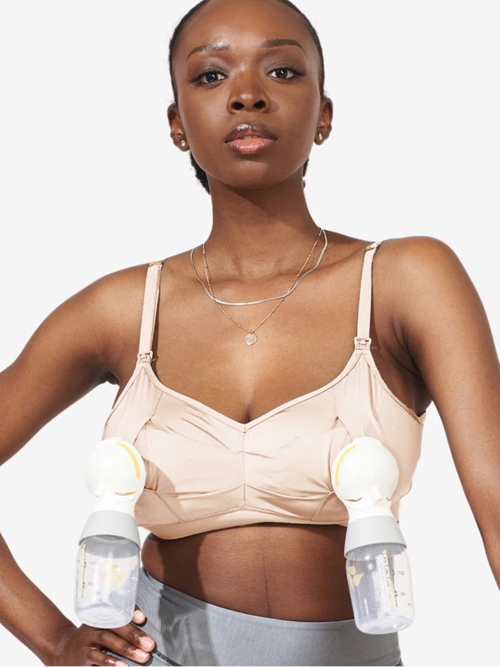Bodily Do Anything Nursing and Pumping bra L